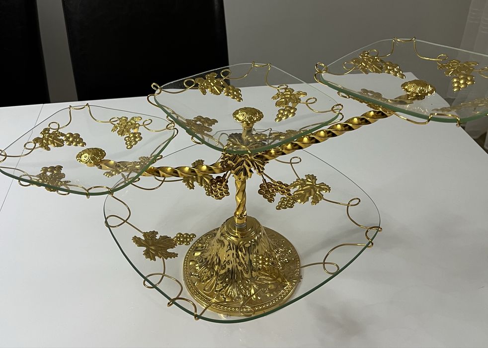 Patera na owoce czteropoziomowa