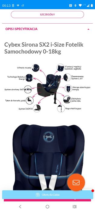 Cybex sirona SX i-size