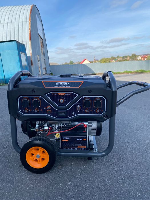 Бензинові генератори 3.5квт 6.5квт. 100% мідна обмотка. Стартер, пульт