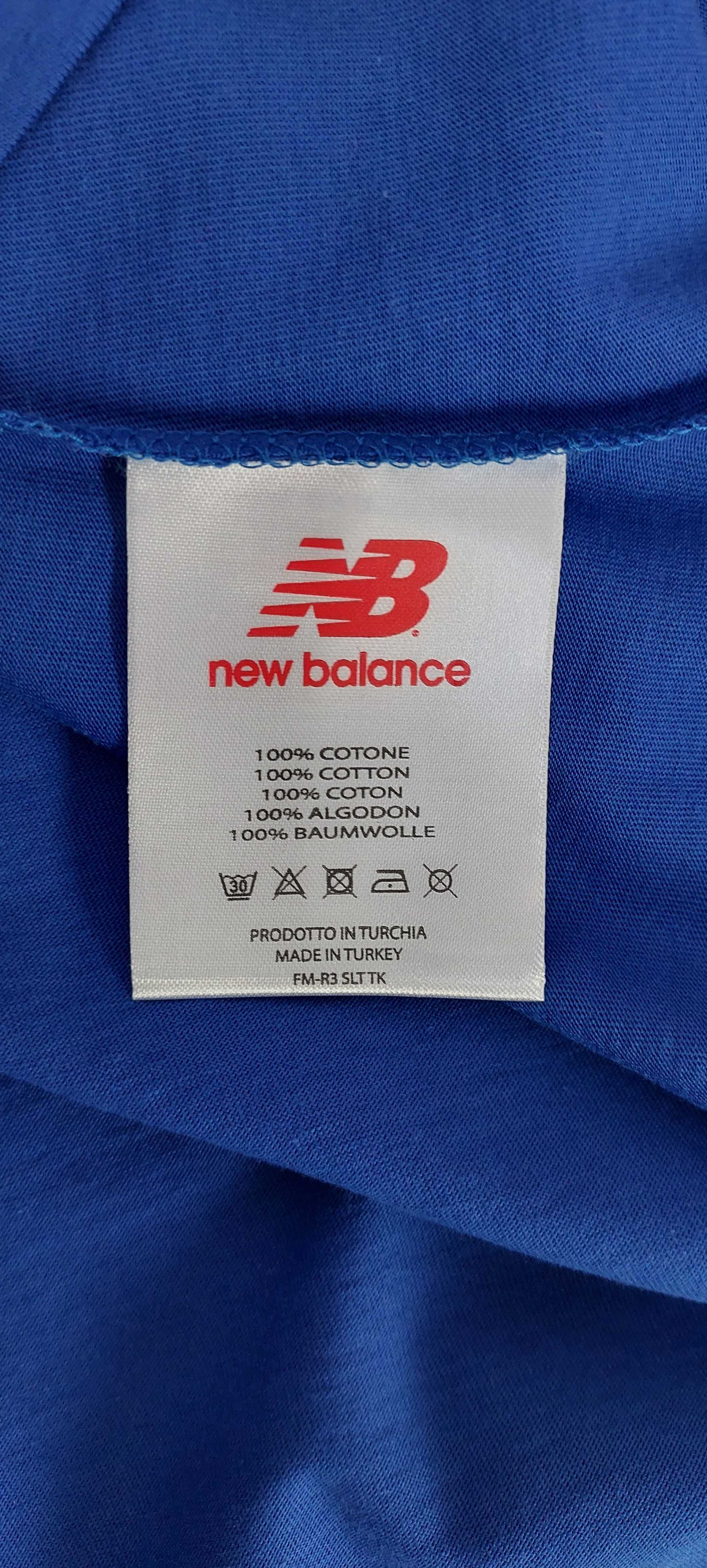 Granatowa koszulka NEW BALANCE, R. M