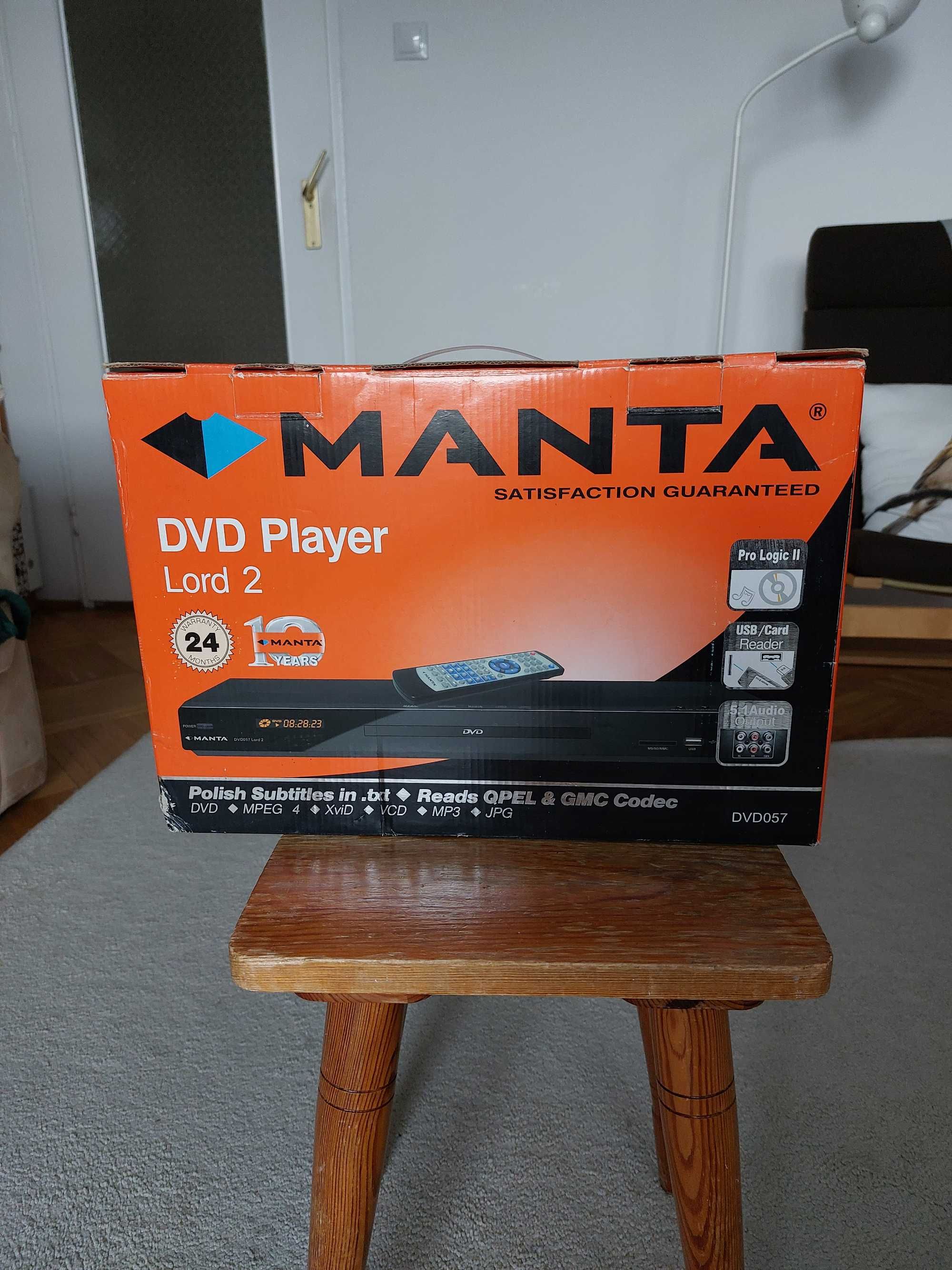 Odtwarzacz Manta DVD Player Lord 2