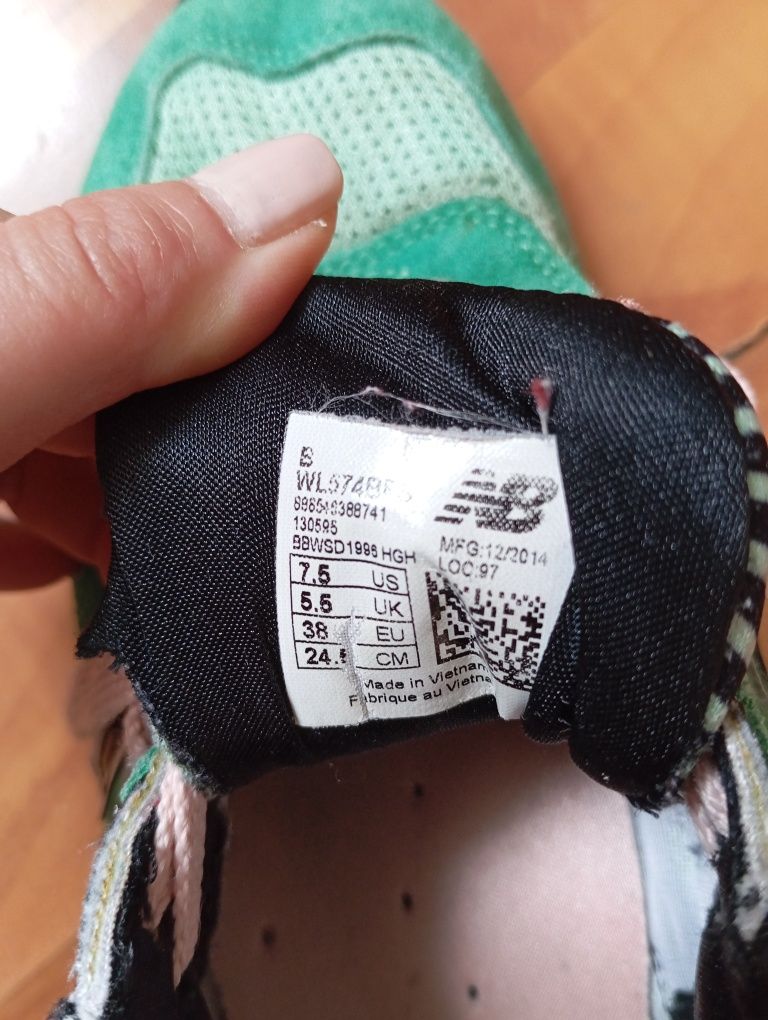 Buty New Balance, rozmiar 38