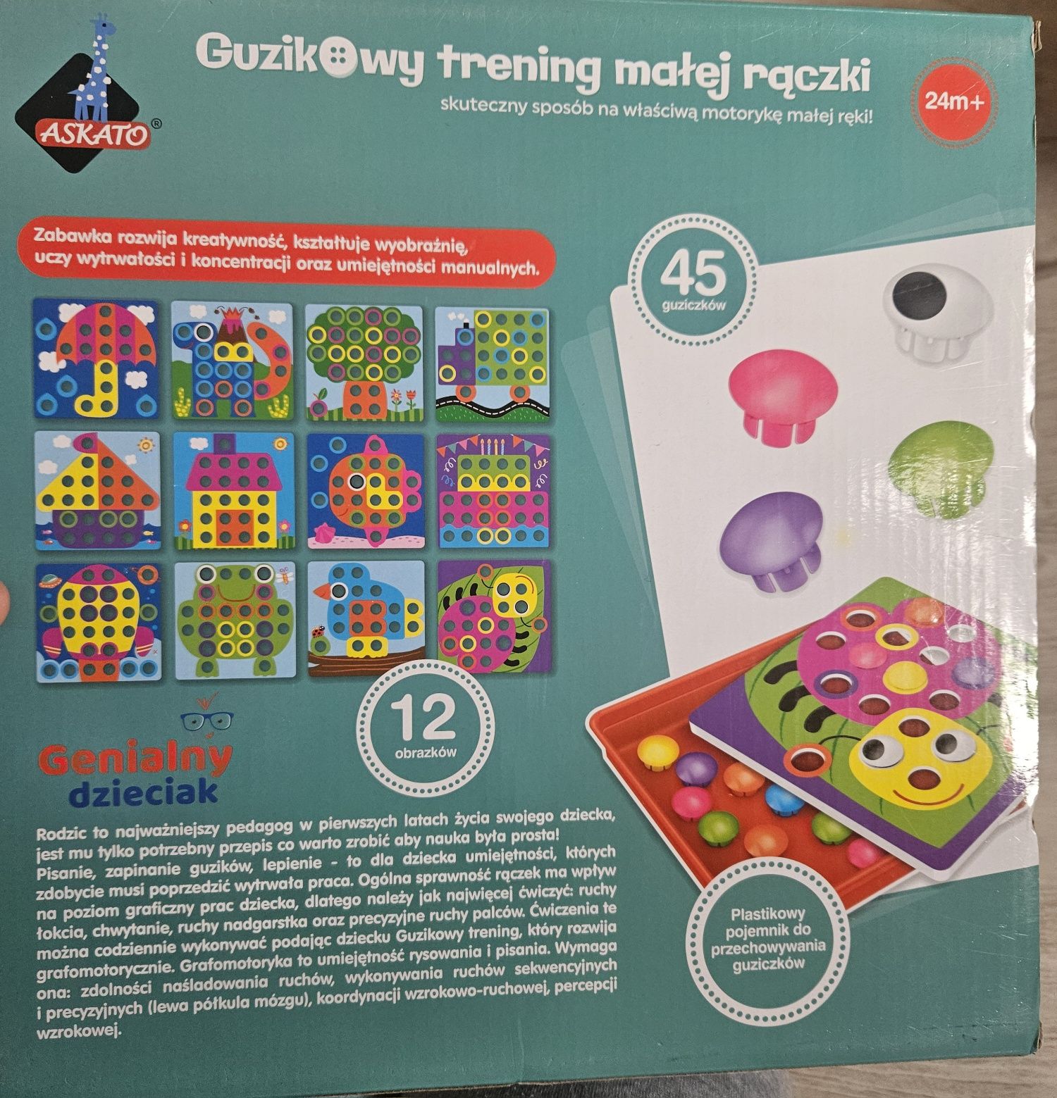 Guzikowy trening Układanka