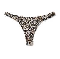 Tanga brasileira fio dental leopardo