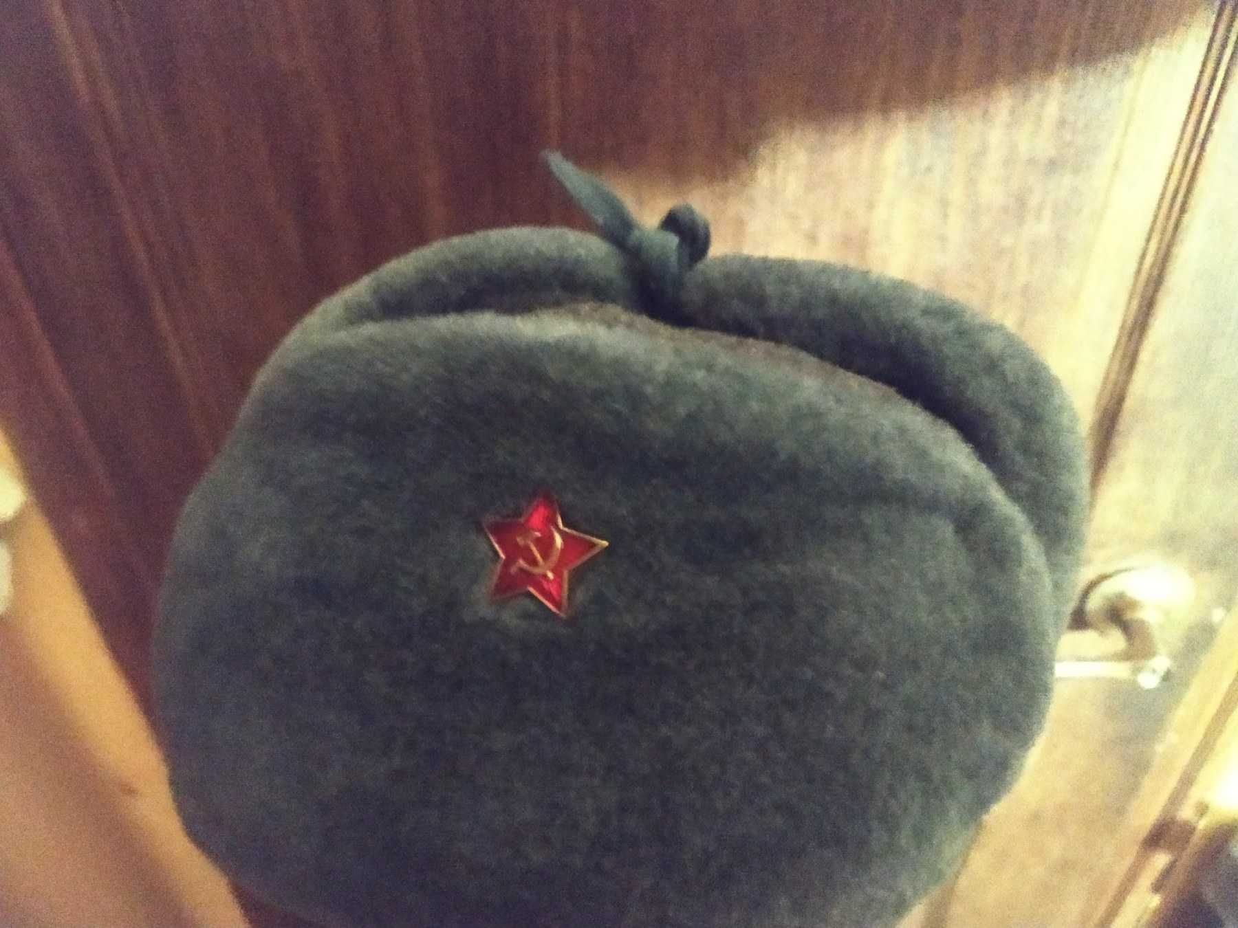 Шапка-ушанка советская, СССР, 56-58 размеры