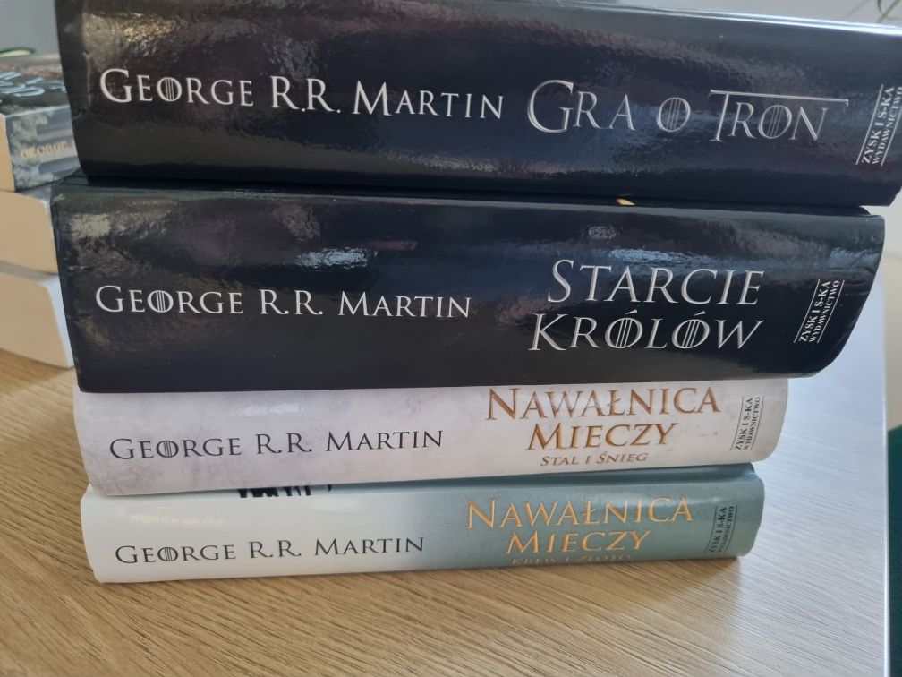Książki Gra o tron R.R. Martin 7 książek