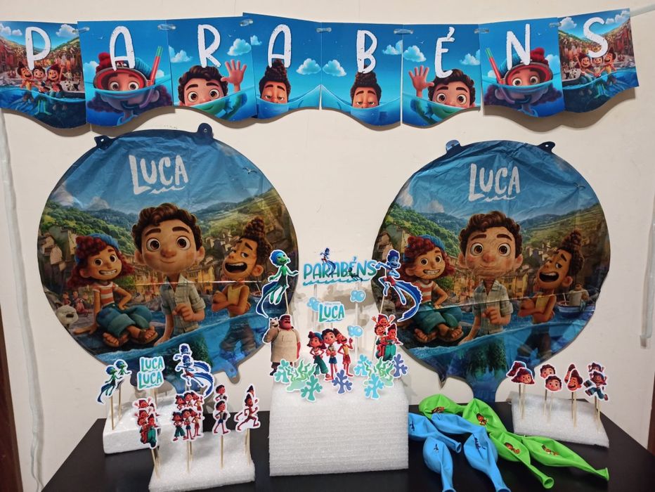 Kits de festa em casa - com balões,banners e muito mais!