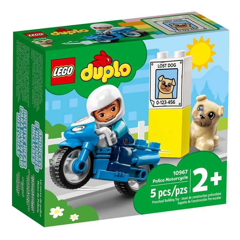 Конструктор LEGO Duplo Поліцейський мотоцикл