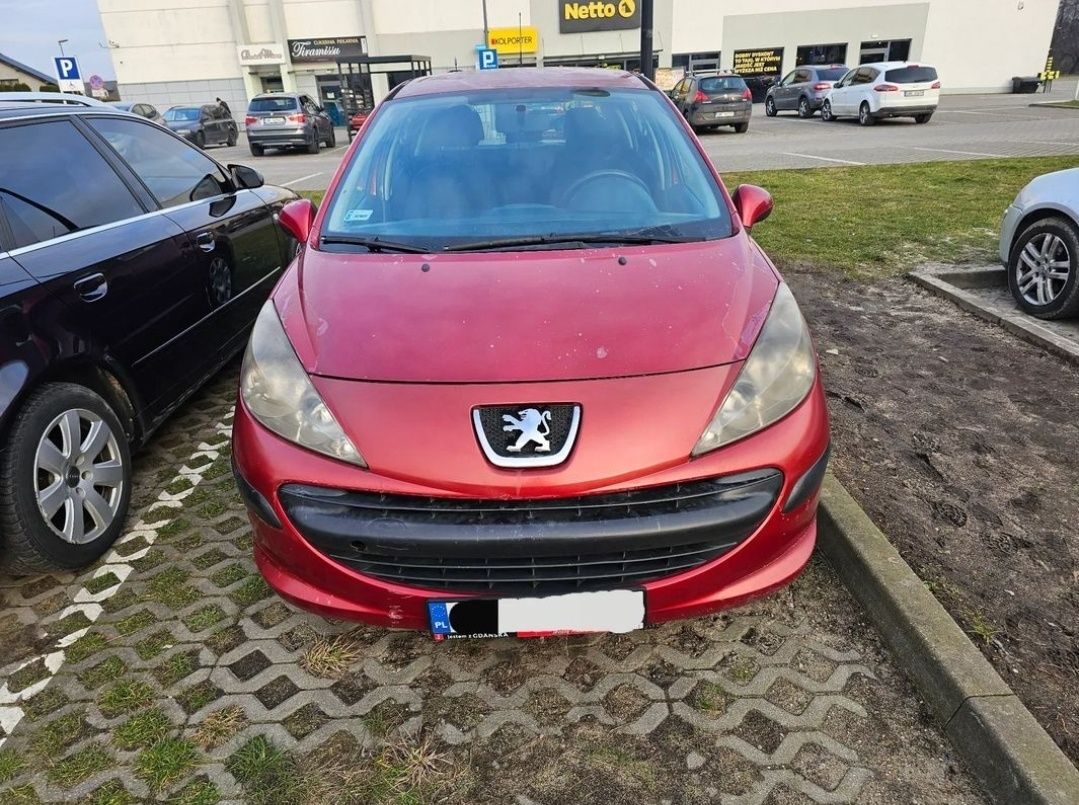 Peugeot 207 , 1.4 benzyna LPG, KLIMA, 5- drzwi, OKAZJA!