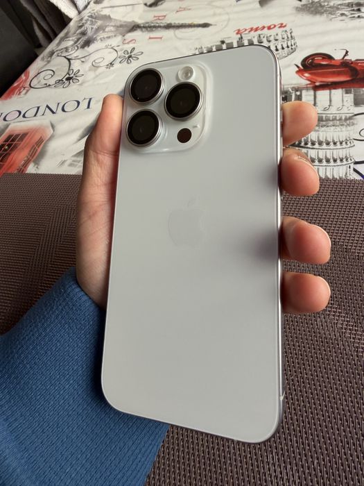 iphone 15 pro 256gb white titanium