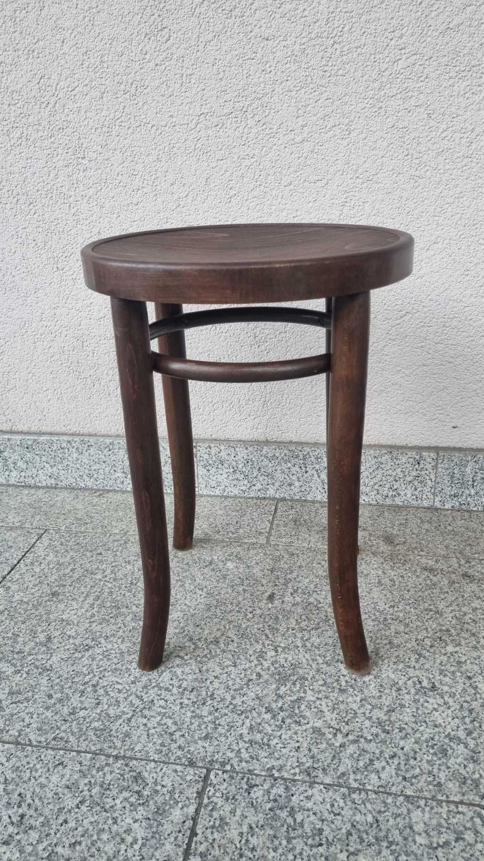 Thonet taboret krzesło gięte przedwojenne Art Deci Design