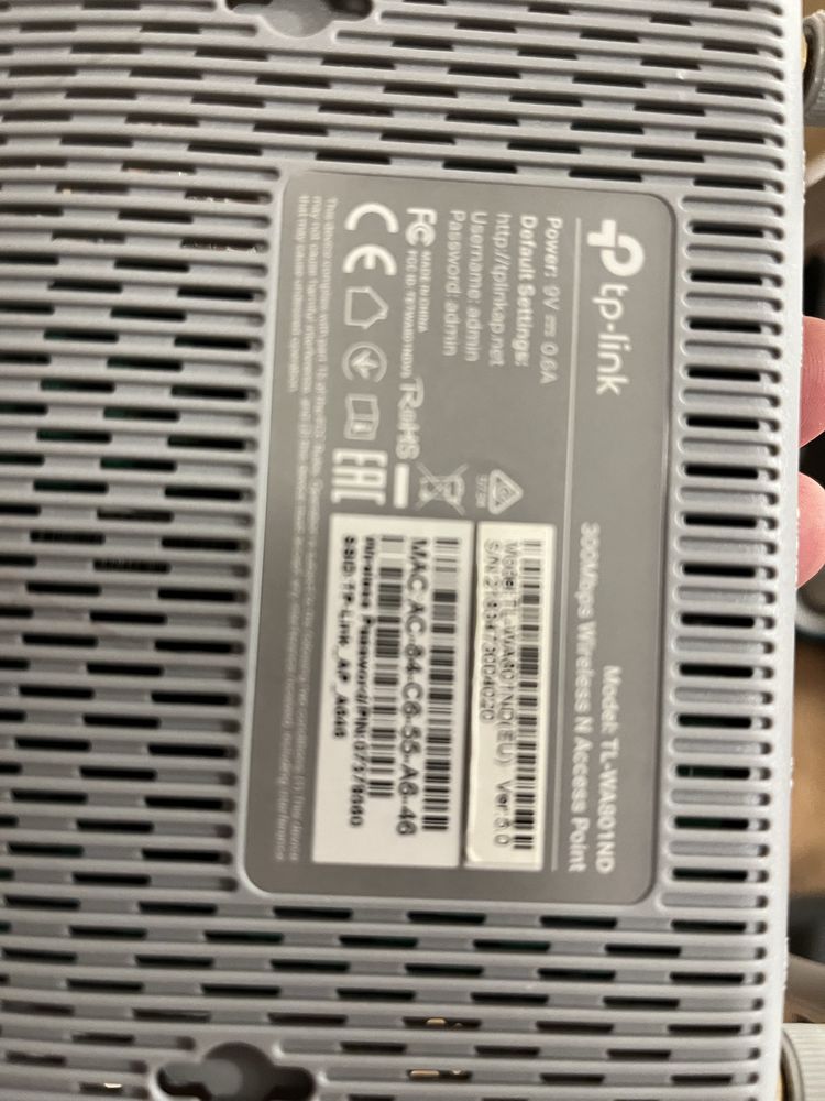 Router tp-link TL-WA801ND używany 100% sprawny