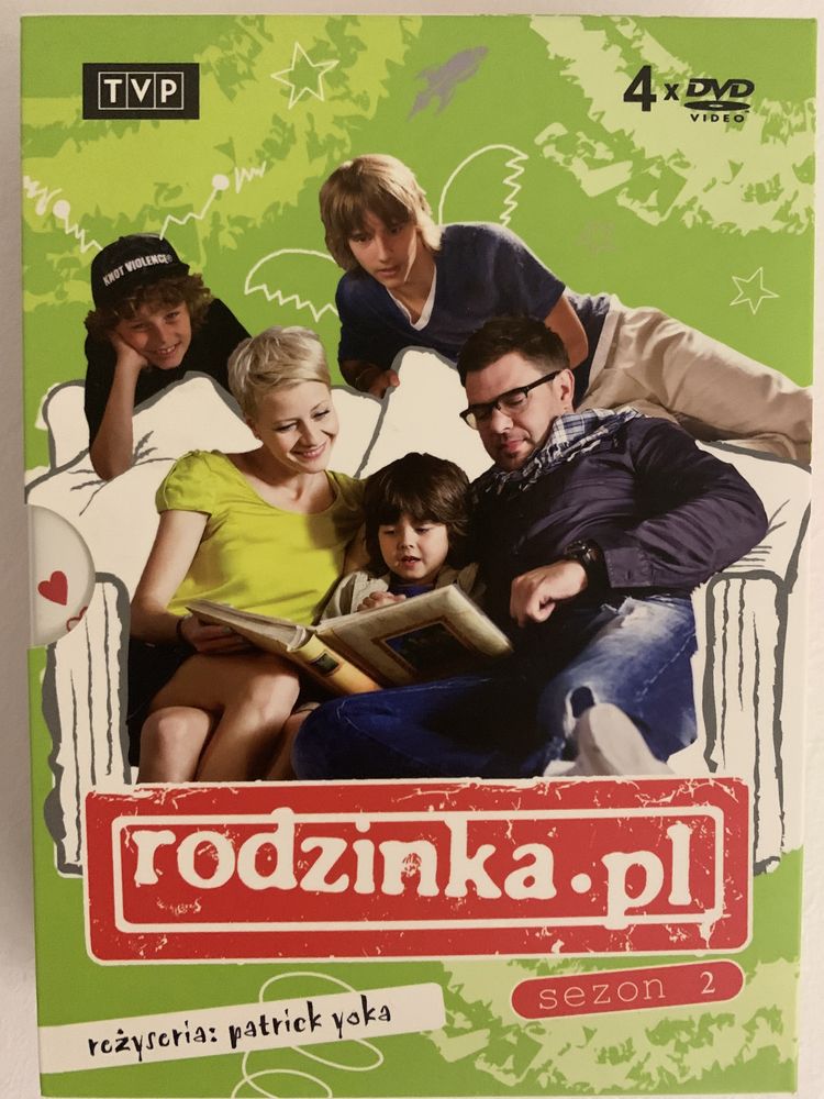 Dwa pełne sezony rodzinka.pl DVD