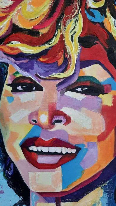 Картина акрилом "Тіна" 50х70см