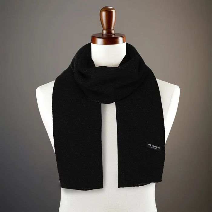 dwustronny szal męski z ciepłego materiału - peterson