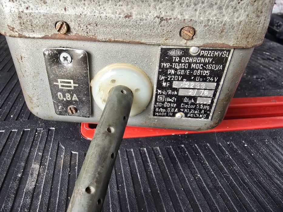 Transformator 24V 160VA , przecinarka do styropianu