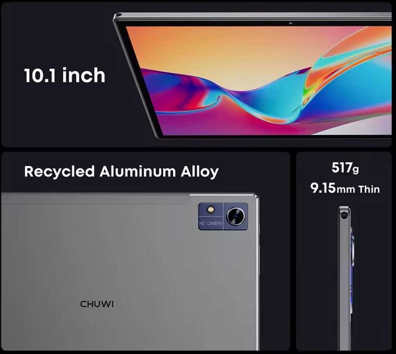 Акція! Планшет CHUWI Hi10X Pro 10" 4/128Гб, 8 ядер, 4G, 7000мАг+ Чохол