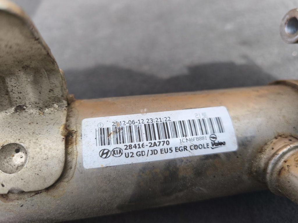 Hyundai Kia 1.6 Crdi Zawór EGR Chłodnica F-vat