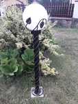Metalowa lampa ogrodowa- metaloplastyka