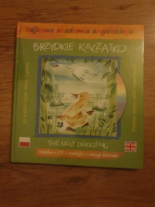 4 książki dla dzieci – NOWE Brzydkie Kaczątko + klasyki – stan idealny