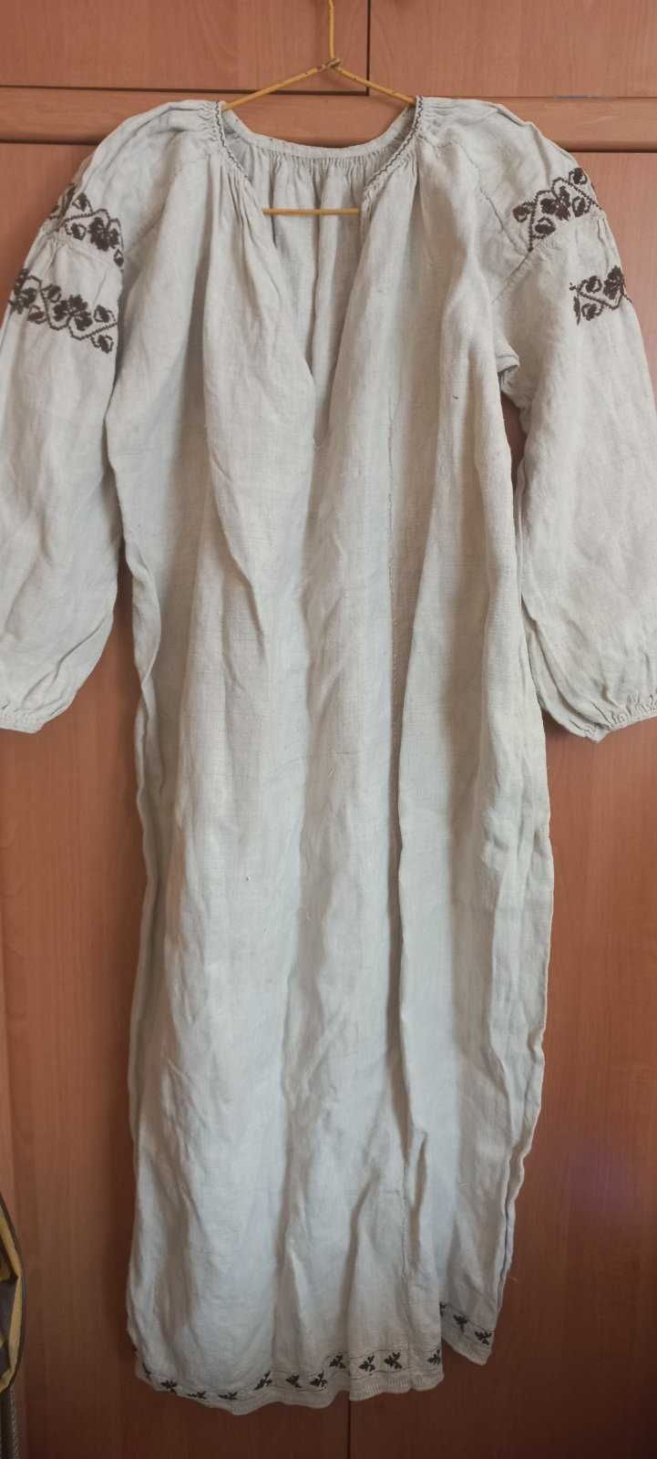 Сорочки домотканого полотна з конопель.,