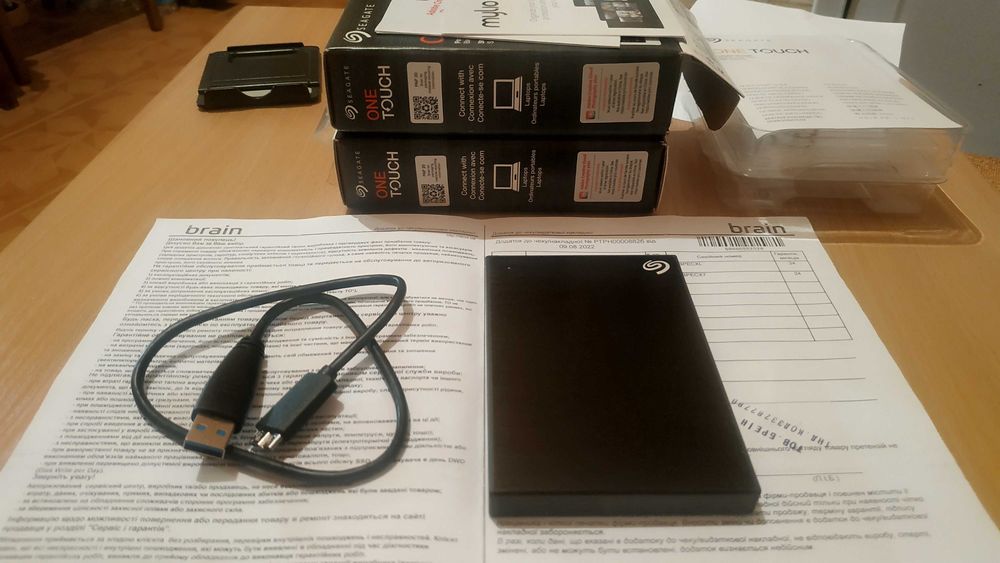 Seagate One Touch Внешний 2,5" HDD 2TB новый