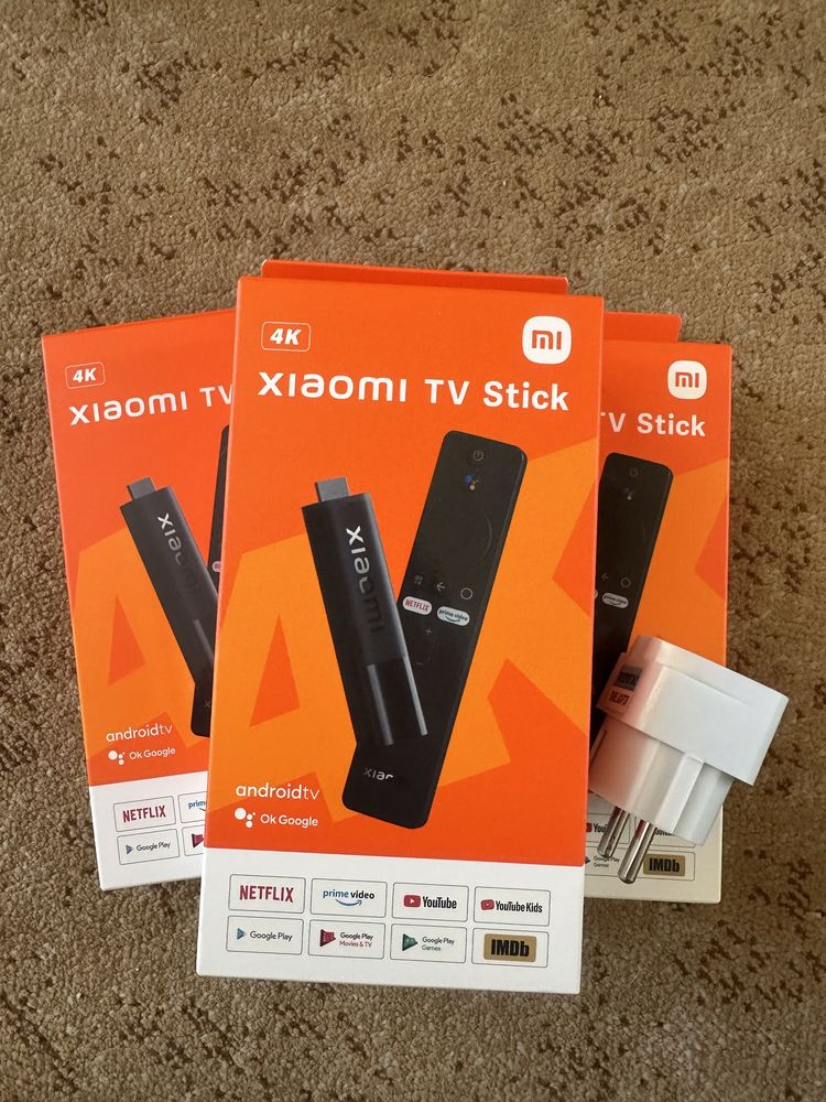Приставка Xiaomi Mi TV Stick 4K 2/8 Android 11 tv box Amlogic 4K тв