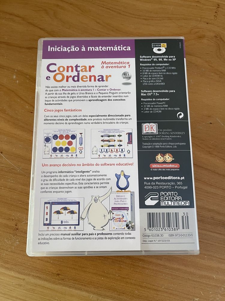 Cd Contar e ordenar