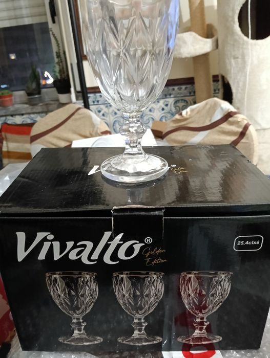 Copos de vinho + Jarro