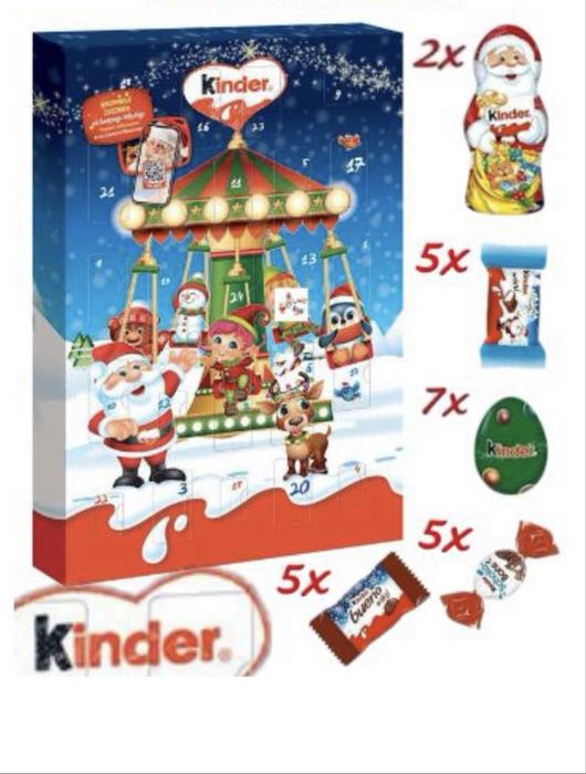 Адвент календар Кіндер будинок, Різдвяний адвент-калкндар