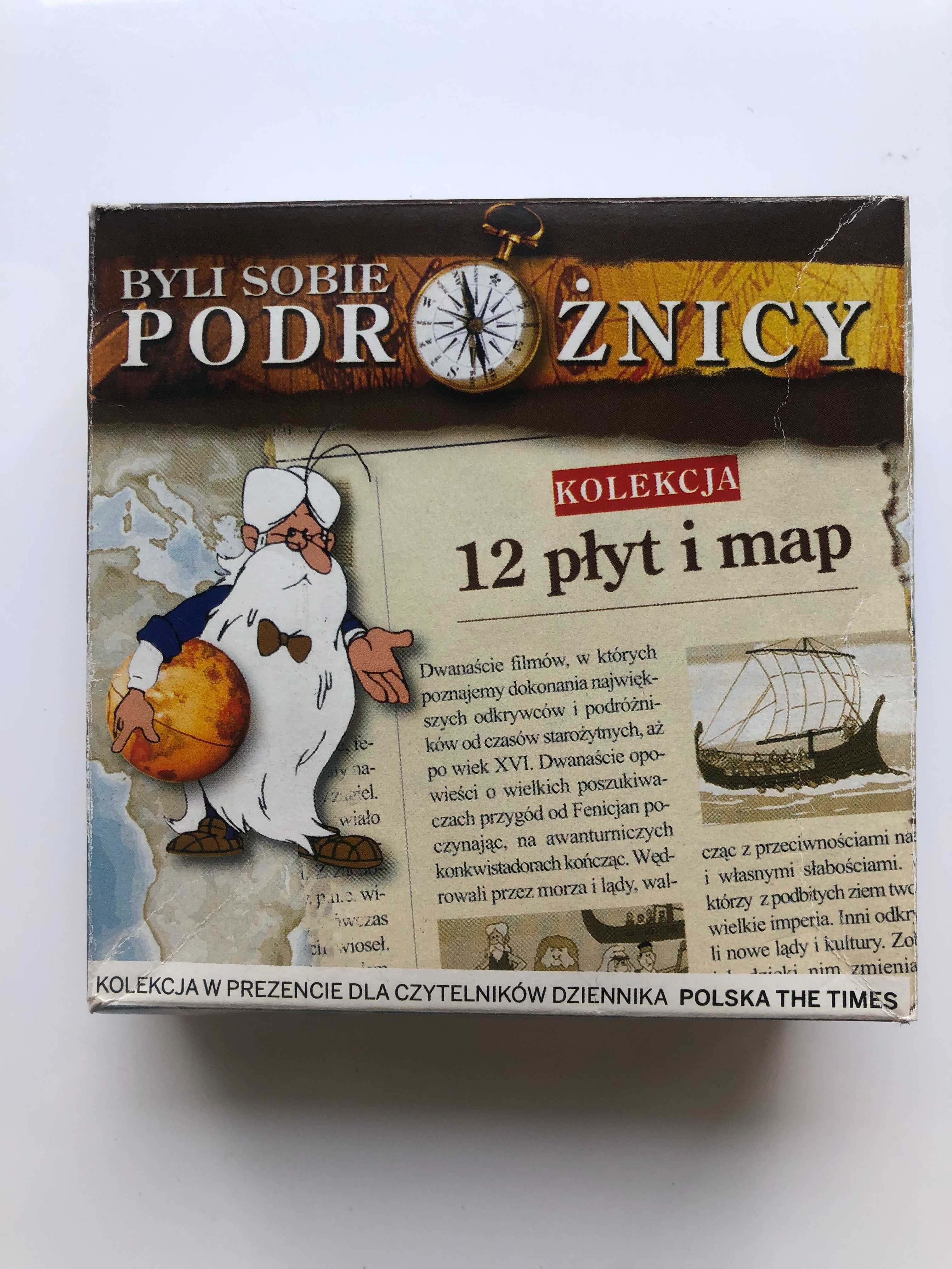 Byli Sobie Podróżnicy - 12 płyt i map