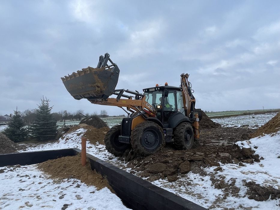 Usługi Koparko Ładowarką - Mini Koparką - Ciężarówka  Lublin okolice