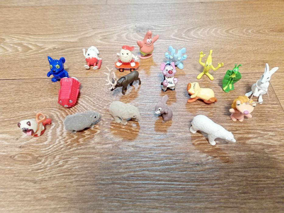 Фігурки Кіндер та Макдональдс