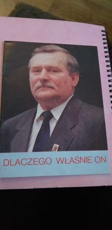 Ulotka Wałęsy  wybory prezydenckie książeczka
