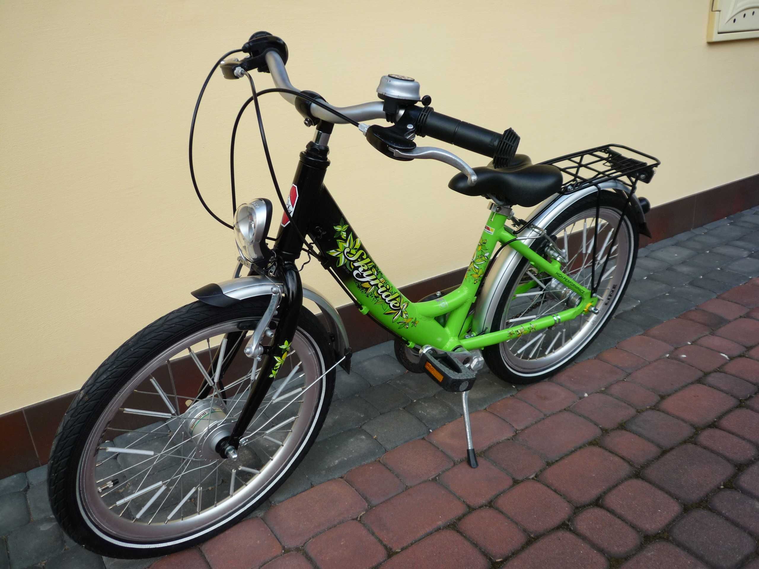 Rower PUKY Crusader 20-3 Skyride Alu koła 20" biegi SHIMANO st.BDB
