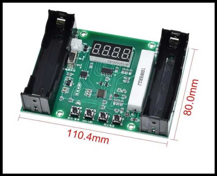 Тестер ємності + USB НАГРУЗКА акумулятора 18650