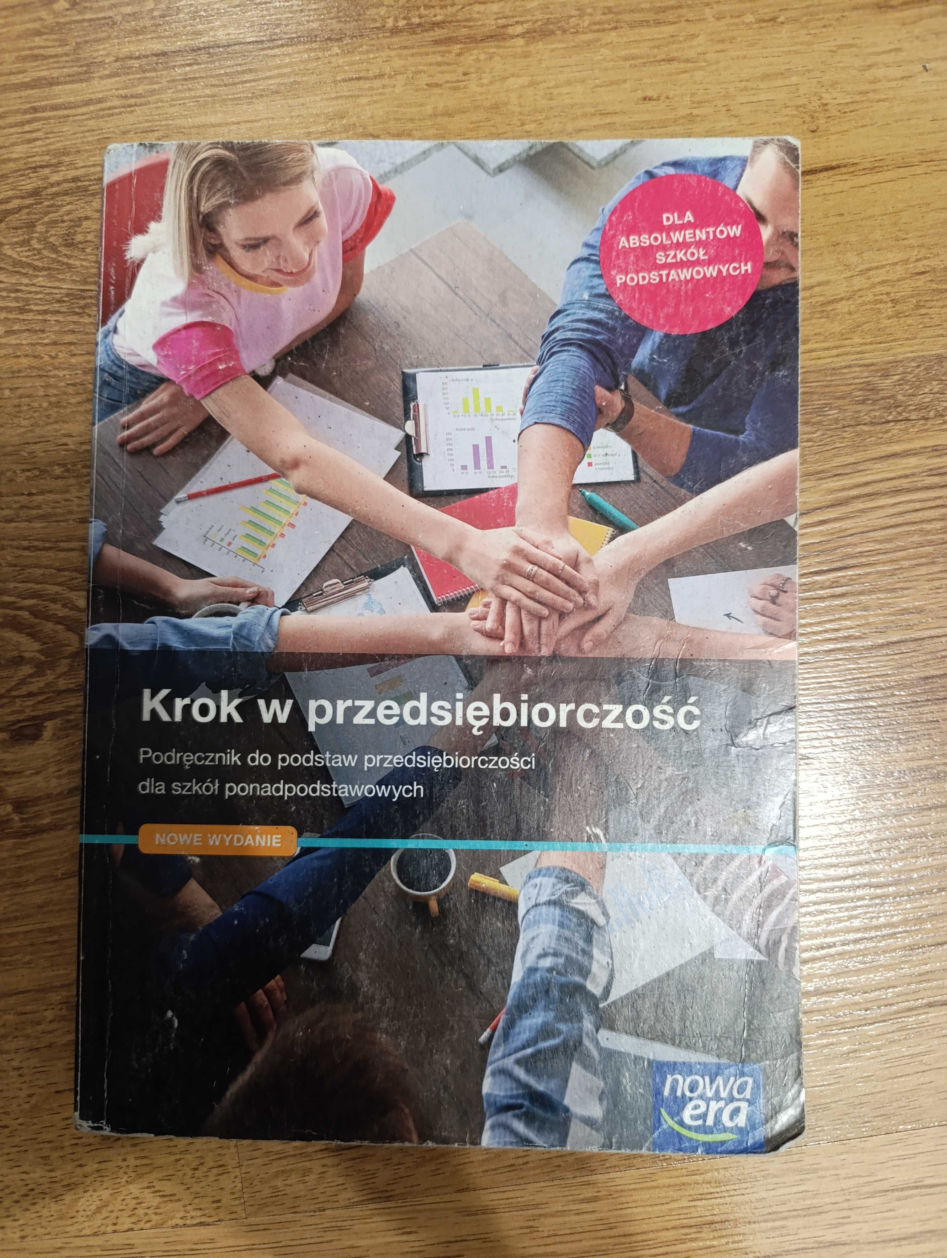 Podręcznik do podstaw przedsiębiorczości, nowa era, odbiór osobisty.