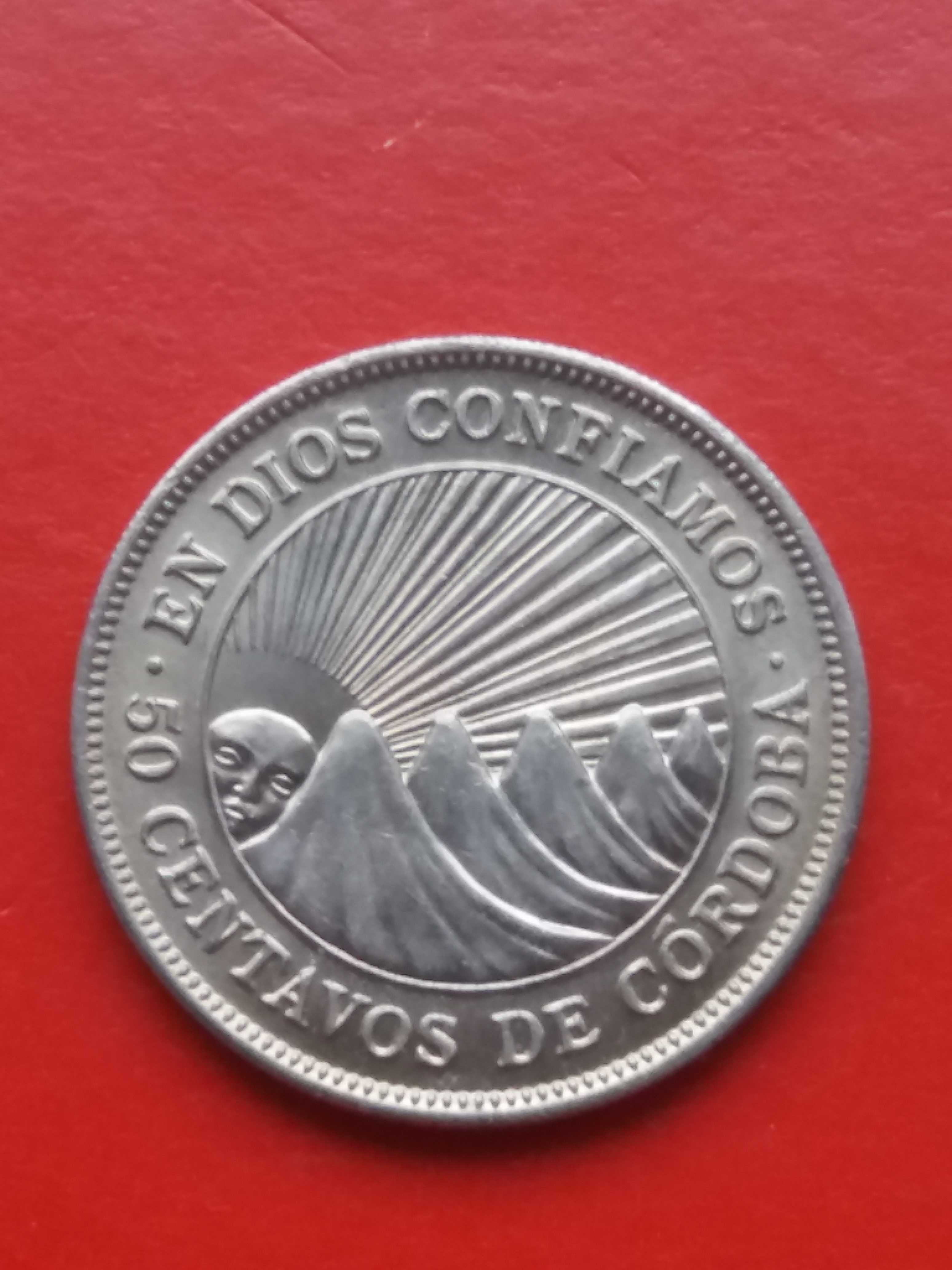 Nikaragua 50 centavo 1974 mennicza