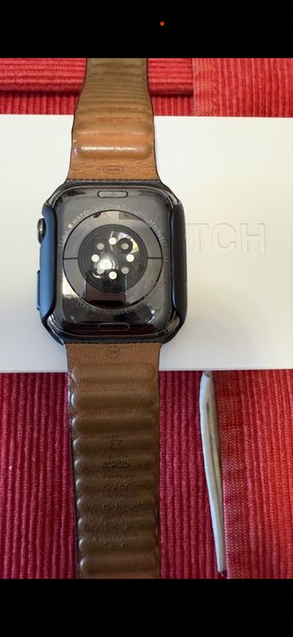 Apple watch 7 45mm Stanless Seel (Aço) safira 5G