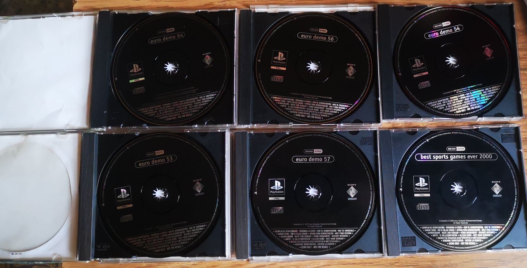 Euro Psx Ps2 Ps3 PlayStation ANG PAL Unikat
