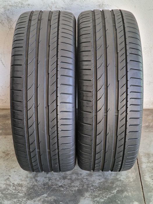 2 Pneus CONTINENTAL Semi Novos 235/50R18 ORIGINAL MERCEDES (MO)