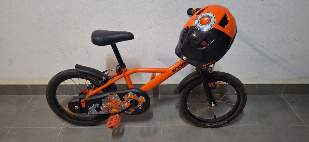Bicicleta criança + Capacete