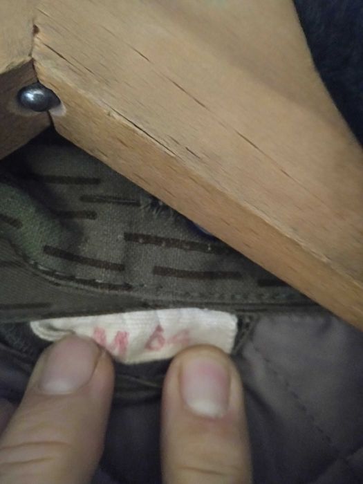 kolekcjonerska Kurtka zimowa NVA "deszczyk" rozm.62-Duża stan magazyn