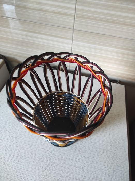 Кошик-смітник різнокольоровий часів СССР