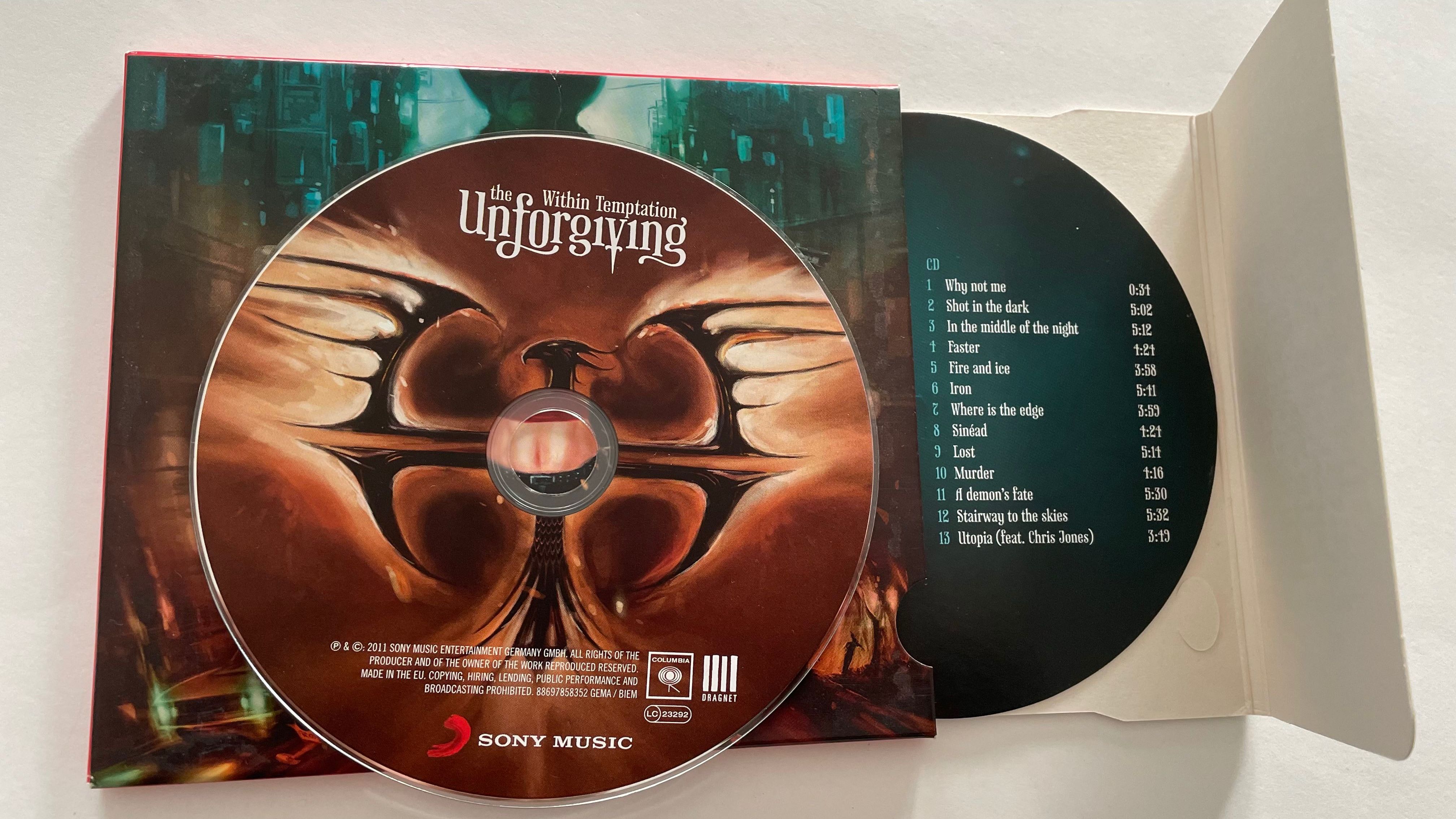 Within Temptation – The Unforgiving - cd