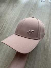 Beżowa czapka z daszkiem 4F