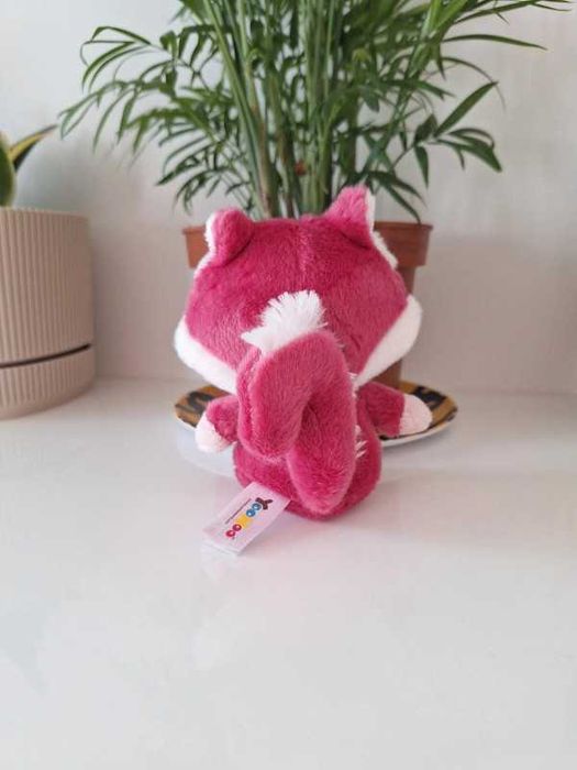 Maskotka YooHoo chewoo wiewiórka różowa