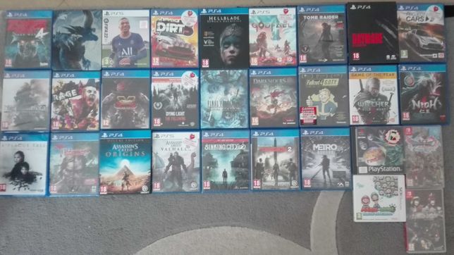 Jogos PS5, PS4, PS1, Switch e 3DS para venda