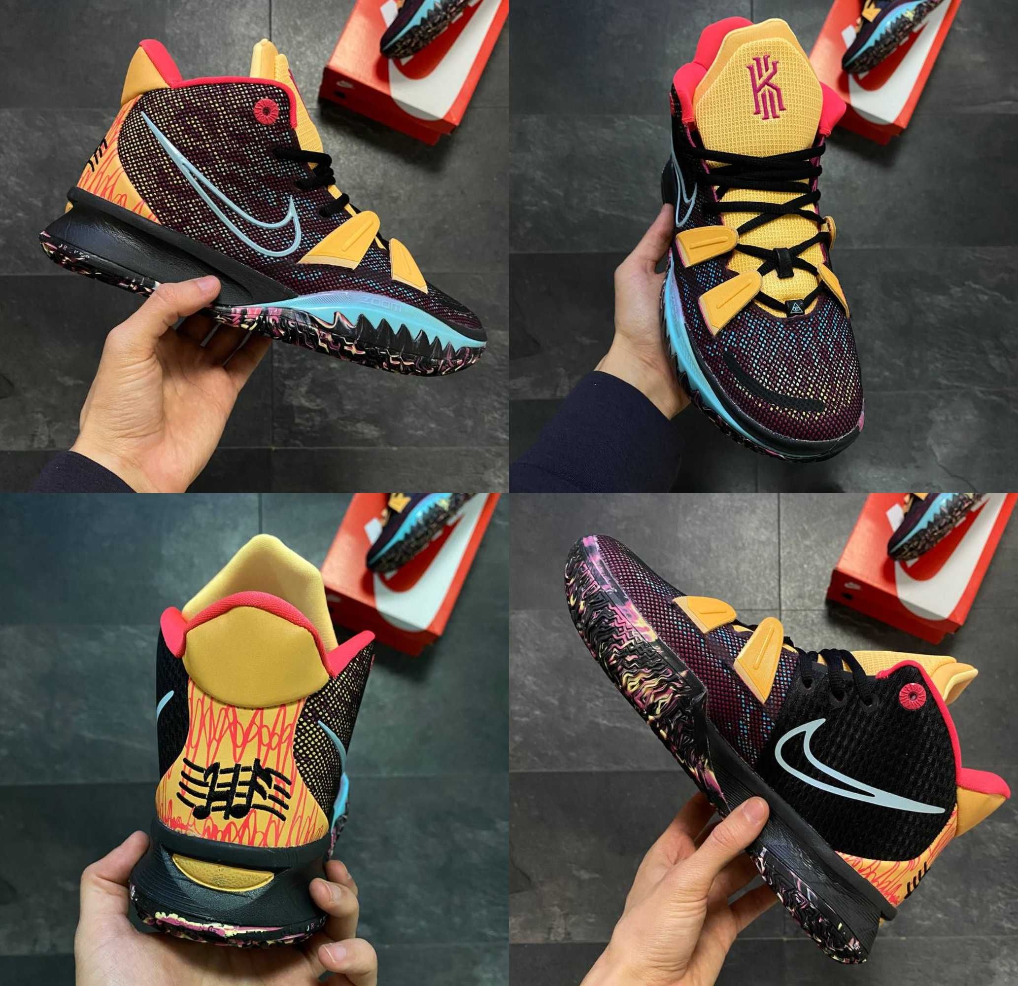 Мужские кроссовки Nike Kyrie 7 Preheat Soundwave 40-46 Новинка 2024!