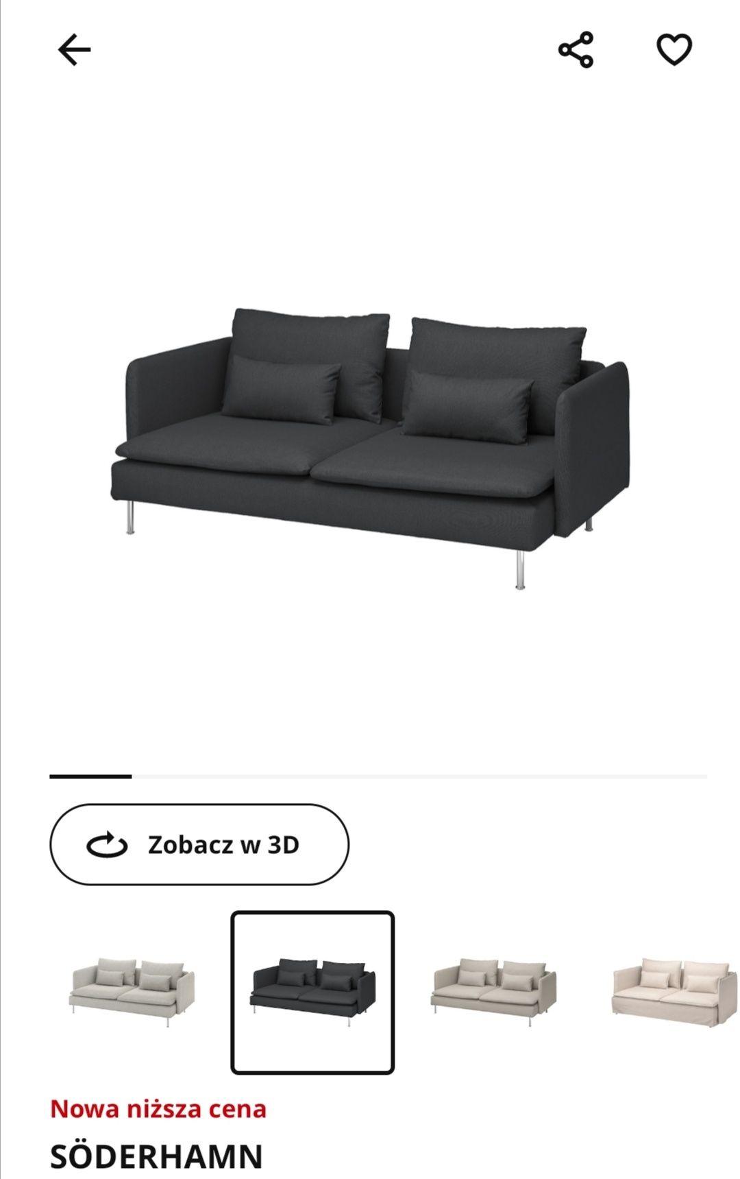 Sofa Ikea soderhamn